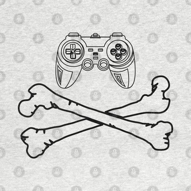 Video Game and Bones by KC Happy Shop